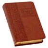 KJV Tan Faux Leather Pocket Bible - Image 2
