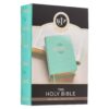 KJV Turquoise Faux Leather Large Print Compact Bible - Image 9