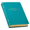 NLT Teal Faux Leather Spiritual Growth Bible - Image 3