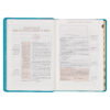 NLT Teal Faux Leather Spiritual Growth Bible - Image 5