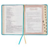 NLT Teal Faux Leather Spiritual Growth Bible - Image 6