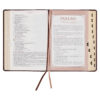 NLT Espresso Brown Faux Leather Spiritual Growth Bible - Image 6