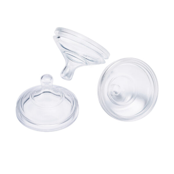 NURSH Silicone Bottle Nipple 3pk - Extra Slow 300 1031 0