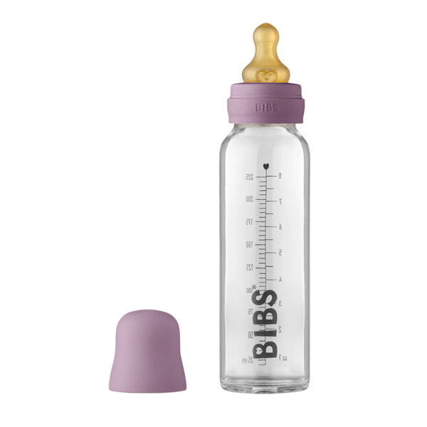 225 mL Glass Baby Bottle - Mauve 300 1048 0