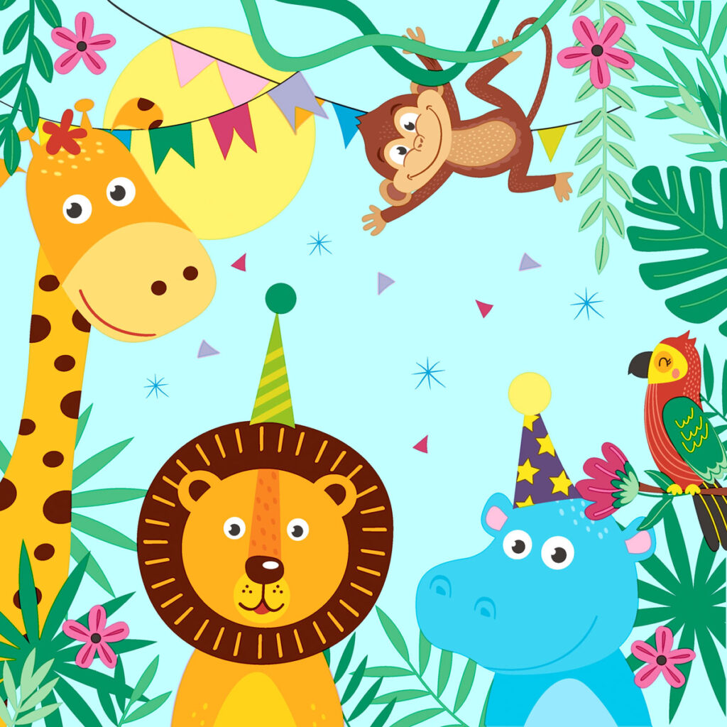 Image of Napkins Party Animals
