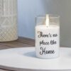 LED Candle Theres No Place Like Home 5" - Image 2
