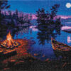 Crystal Art Large Framed Kit Moonlight Bay