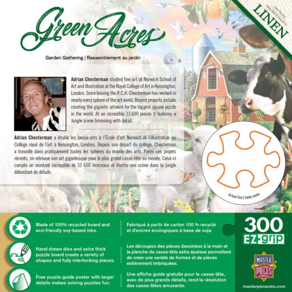 300 Pc Puzzle - Green Acres Garden Gathering - Image 5
