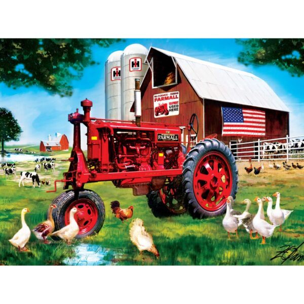 1000 Pc Puzzle - Red Nostalgia