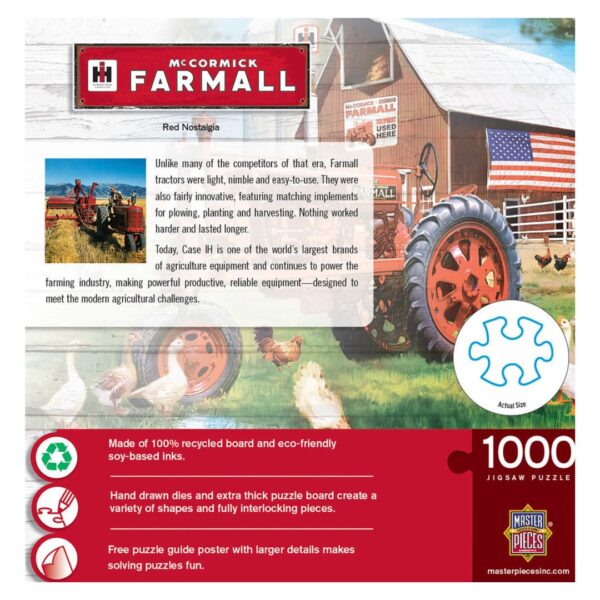1000 Pc Puzzle - Red Nostalgia - Image 5