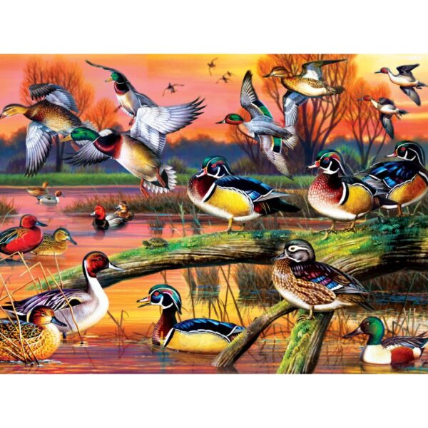 1000 Pc Puzzle - Autumn Feathers