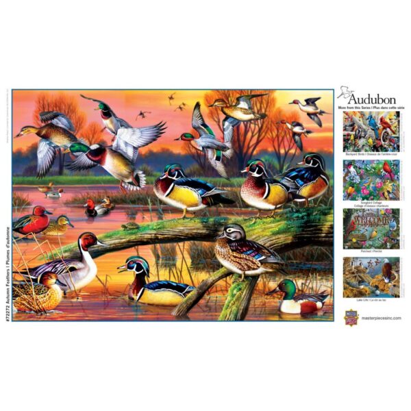 1000 Pc Puzzle - Autumn Feathers - Image 3