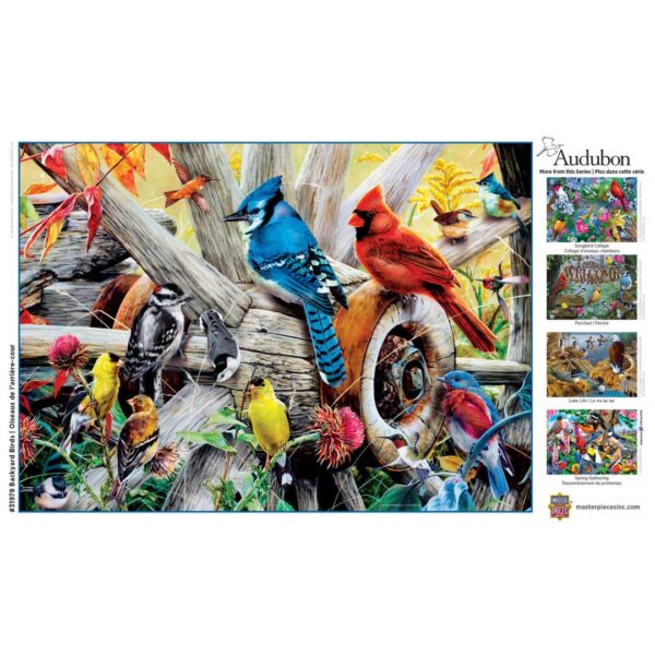 1000 Pc Puzzle - Backyard Birds - Image 3