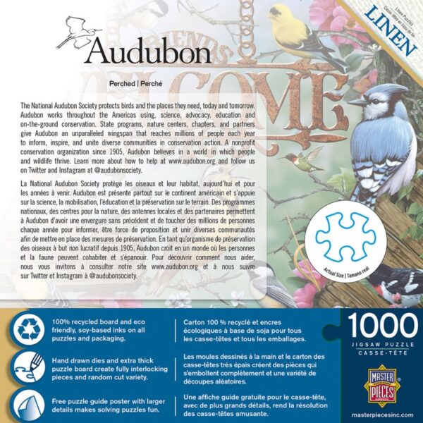 1000 Pc Puzzle - Perched - Image 5