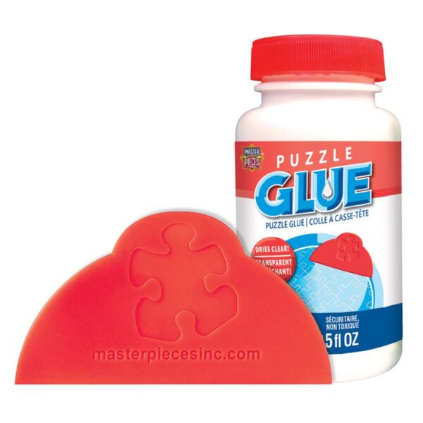 Puzzle Glue With Spreader - 5oz - Image 2
