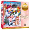 500 Pc Puzzle - Christmas Family Portrait - Image 2