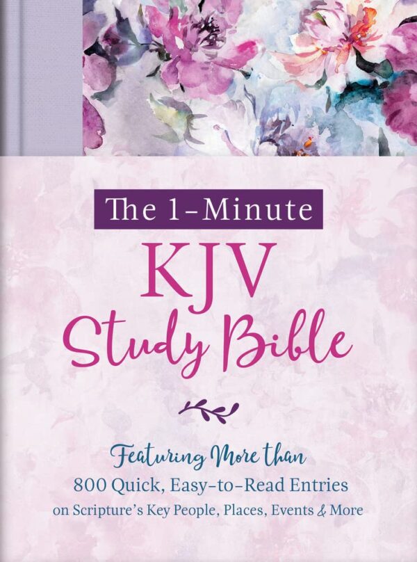 KJV 1-Minute Study Bible (Feminine) 116 0423 0