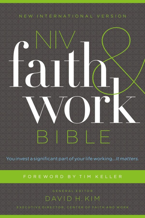 NIV, Faith and Work Bible, Hardcover - Discontinued