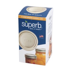 Image of Superb  60 Wide Mouth Canning Lids