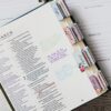 Pastel Floral Bible Tabs - Image 3