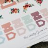 Pastel Floral Bible Tabs - Image 6