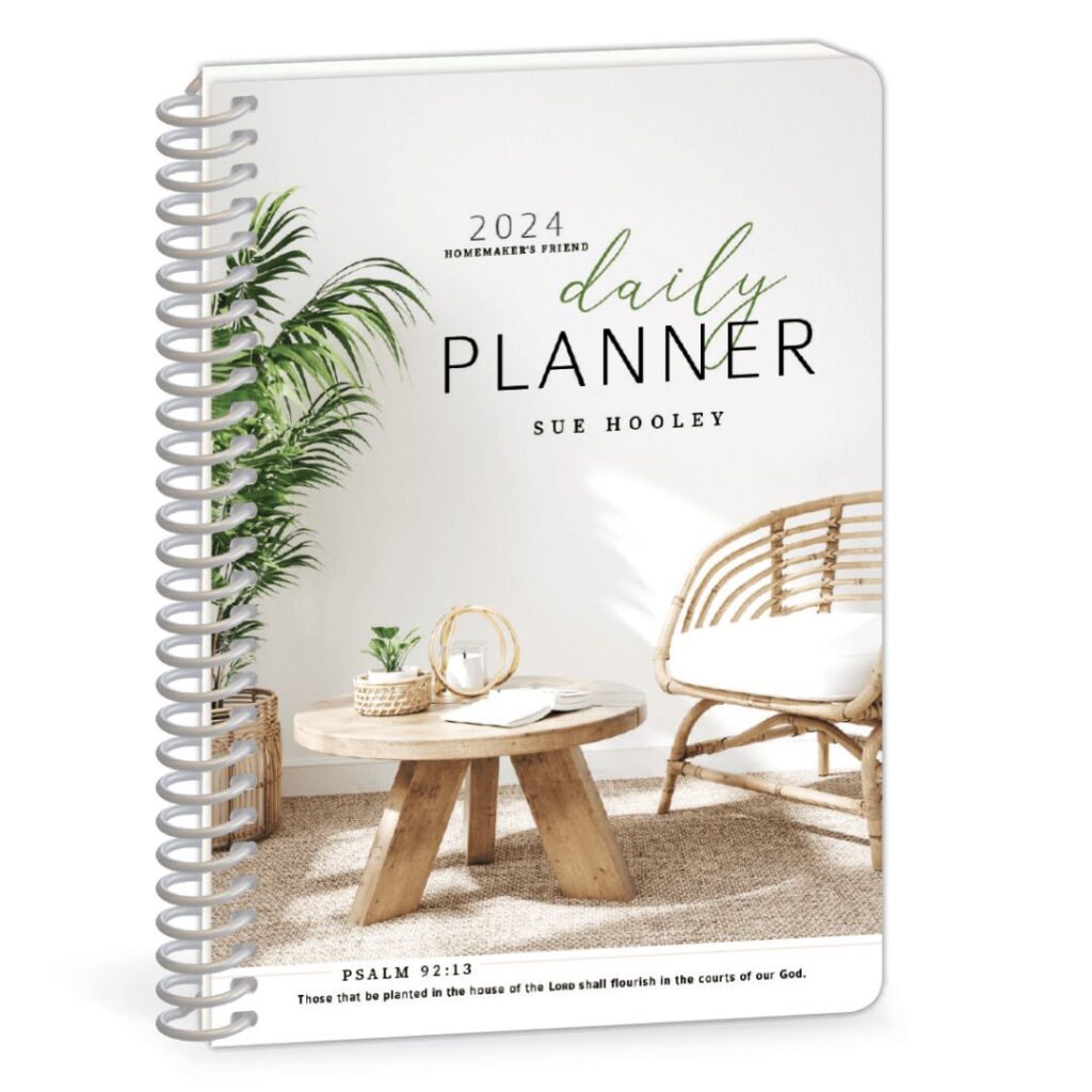 Image of 2024 Homemaker’s Friend Daily Planner- Discontinued
