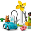 Lego Duplo Wind Turbine and Electric Car V39 - 10985 - Image 4