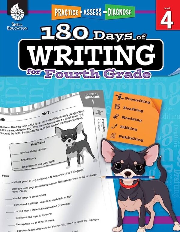 180 Days of Writing for Fourth Grade 108 1403 0