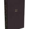 KJV Paragraph-Style Large Print Thinline Bible Thumb Indexed - Black