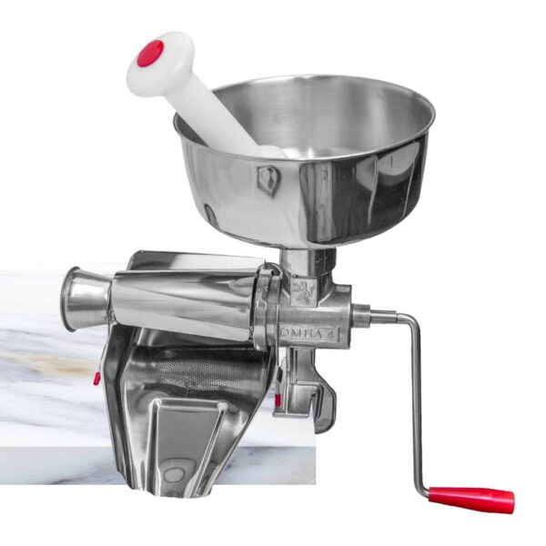 Manual Tomato Strainer #4 Model with Splash Guard 356 0095 0