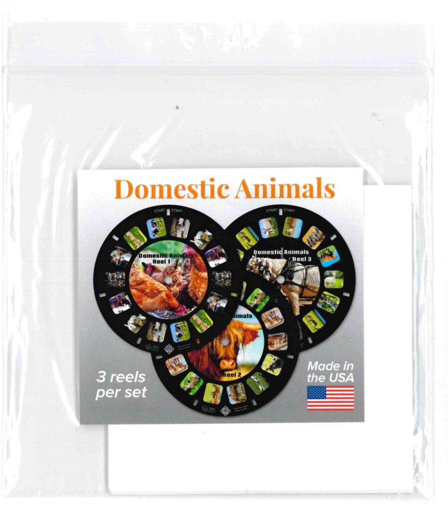 Image of Domestic Animals Reels 3 Pkg – View Master