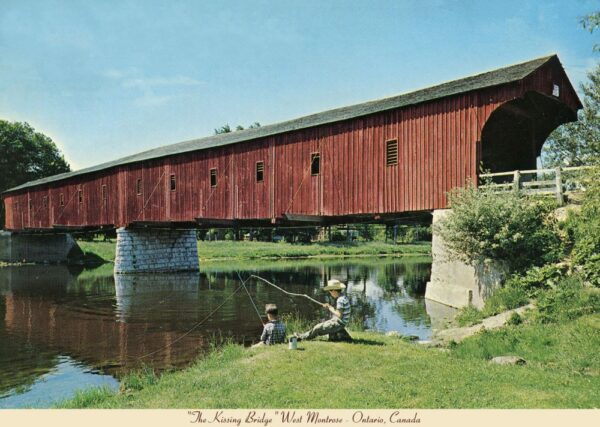 The Kissing Covered Bridge - 1000 Pc Puzzle