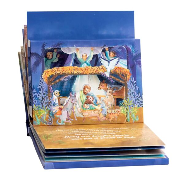 God's Christmas Promise - Lighted Pop-Up Book - Image 2