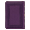 KJV Compact Bible with Zippered Closure - Purple - Image 2