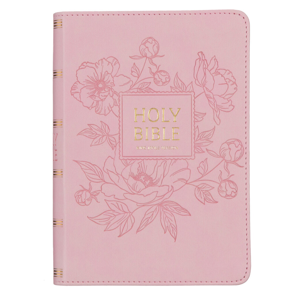 Image of KJV Compact Bible – Pink Large Print