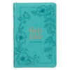 KJV Teal Deluxe Gift Bible with Thumb Index and Zippered CLosure