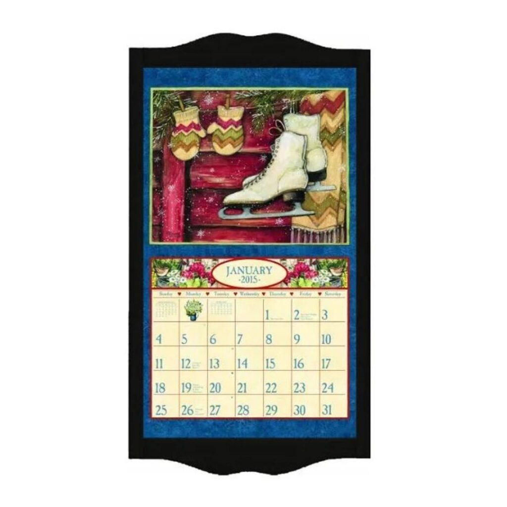 Image of Calendar Frame – Lang Black