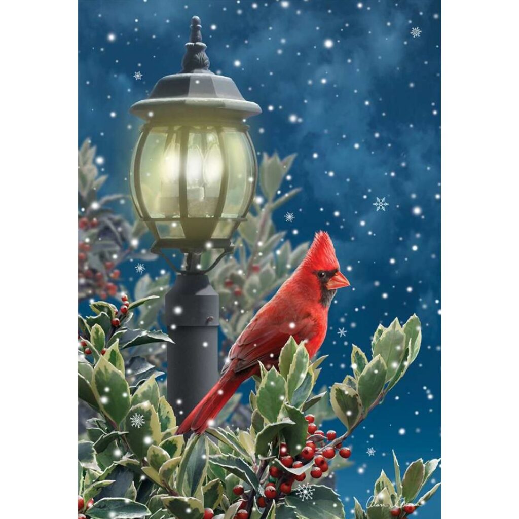 Image of Winter Solitude Garden Flag