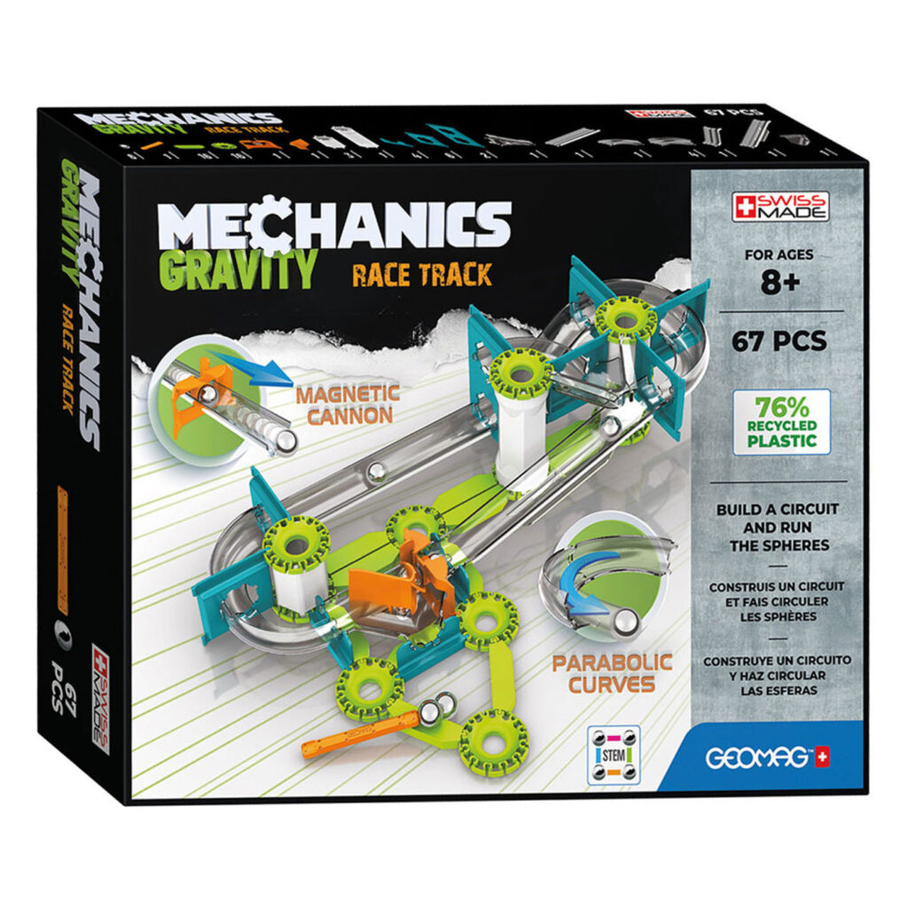 Image of Geomag Mechanics Gravity Recycled Race Track 67 pc