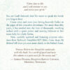 Come Away My Beloved - Image 3