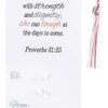 Woman of God Tassel Coin Bookmark - Image 2