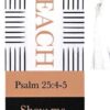 Teach Psalm 25:4-5 Tassel Bookmark
