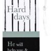Hard Days Psalm 63:7 Tassel Bookmark