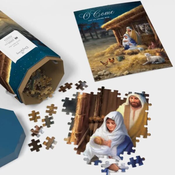 O Come Let Us Adore Him - 1000 Pc Puzzle 654 0382 4