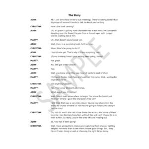 Image of The Story – Script