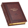 NLT Brown Faux Leather Family Heritage Bible - Image 3