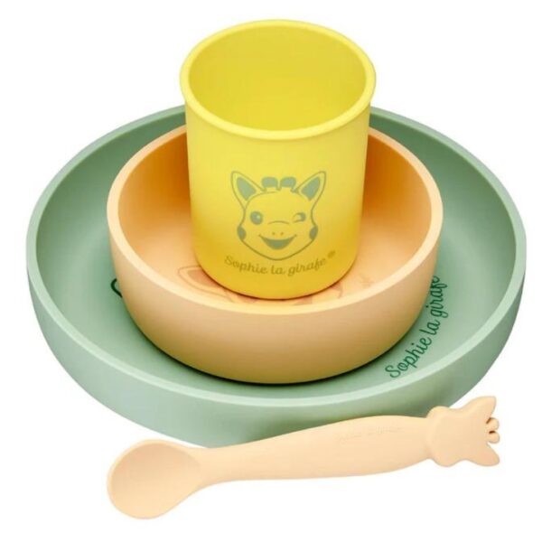 Silicone Meal Set- Sophie the Giraffe 300 1072 0