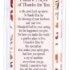 Packaged Bookmarks Prayer Of Thanks 2x6 - Image 2