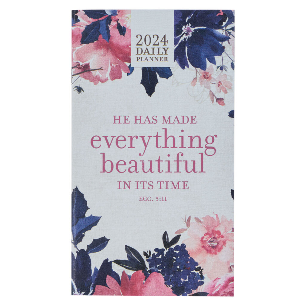 Image of 2024 Beautiful in its Time Small Daily Planner