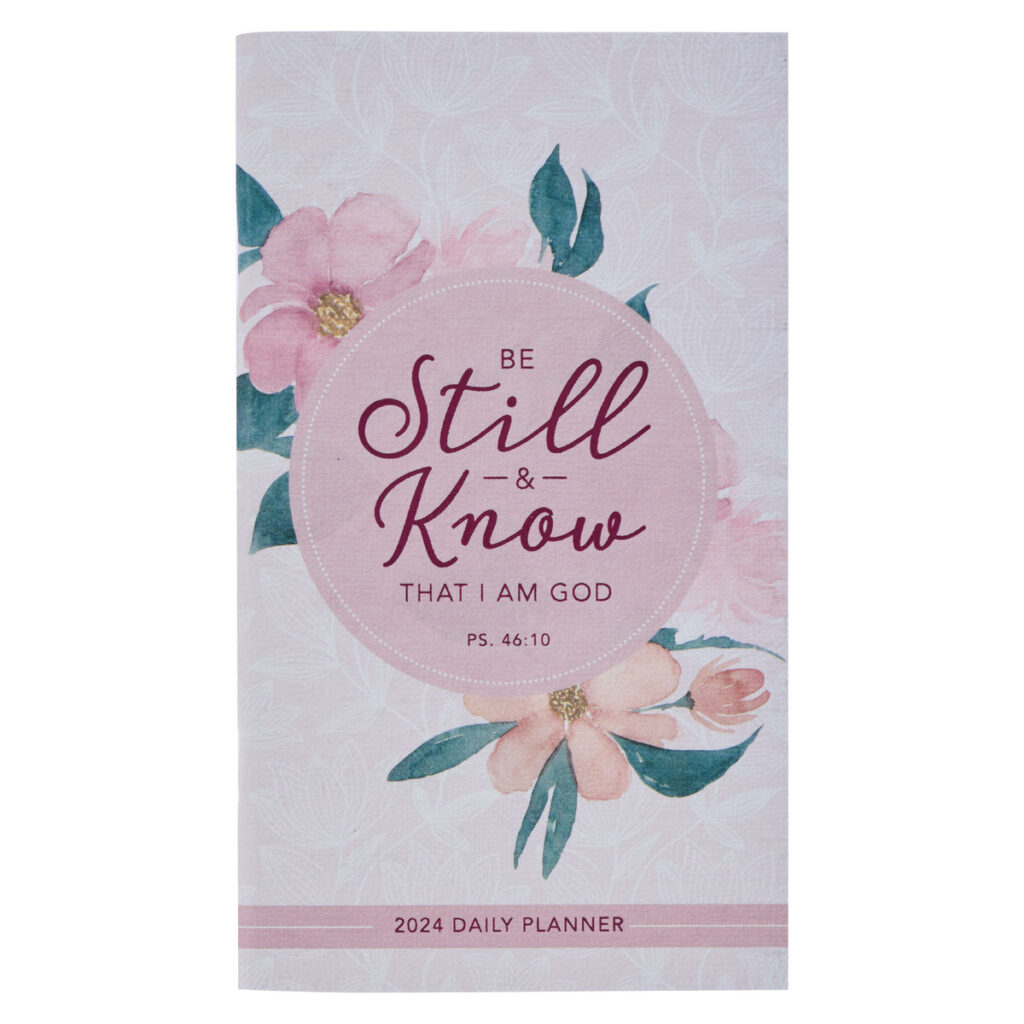 Image of 2024 Be Still and Know Small Daily Planner